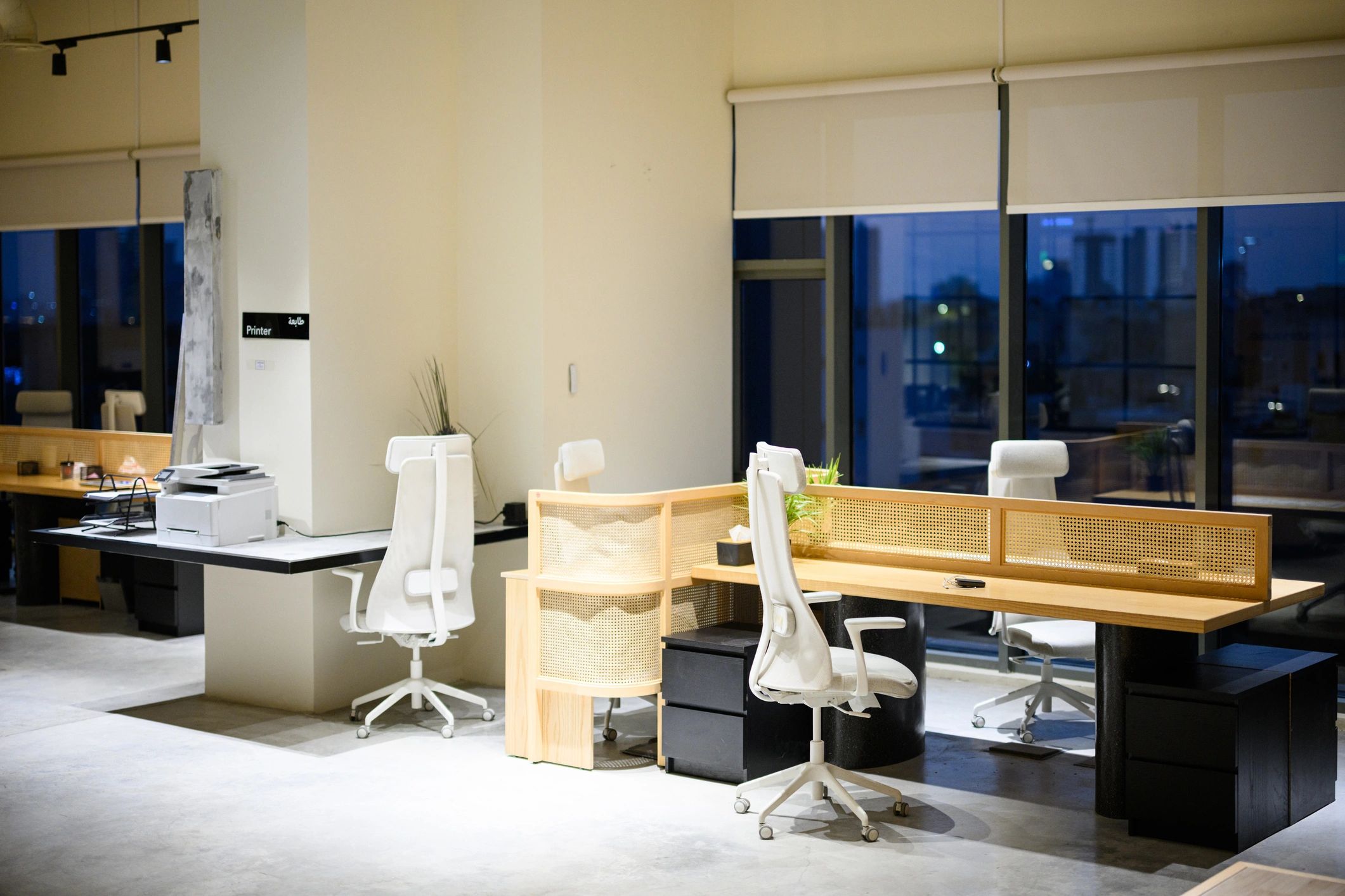Modern office meeting room for business consultations